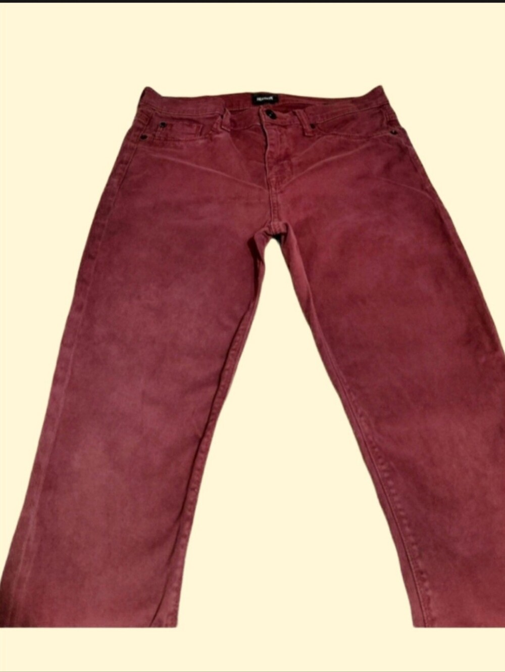 Hudson Nico 29 Midrise Super Skinny Light Merlot Hudson Jeans Very Soft - Picture 1 of 12